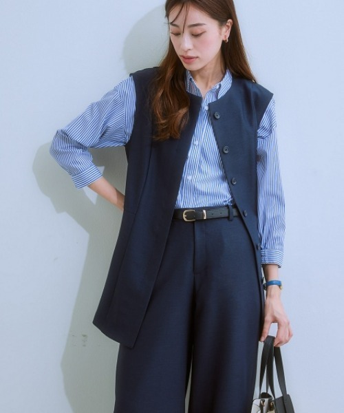 7days Life Styling セットアップ 「洗える」リネンライク ストレッチ