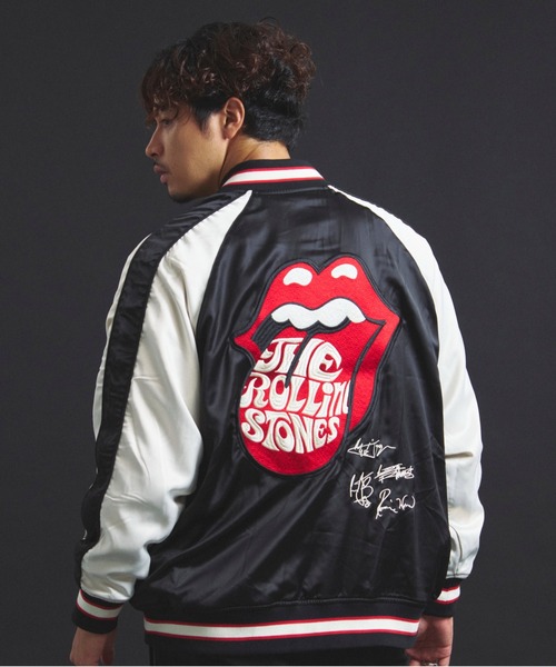 JACKROSE（ジャックローズ） スカジャン B-TRS-Lips＆Tongue