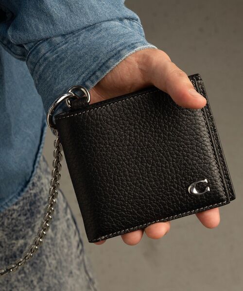 COACH（コーチ） 財布 ビルフォールド ウォレット・チェーン メンズ