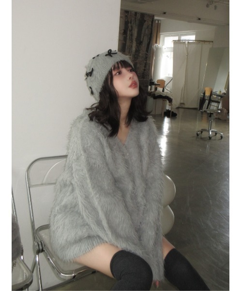 Darich（ダーリッチ） セットアップ ヘアリーニットセットアップ