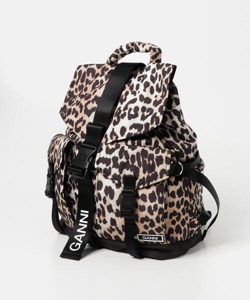 GANNI（ガニー） デイバック リュック GANNI Recycled Tech Backpack P