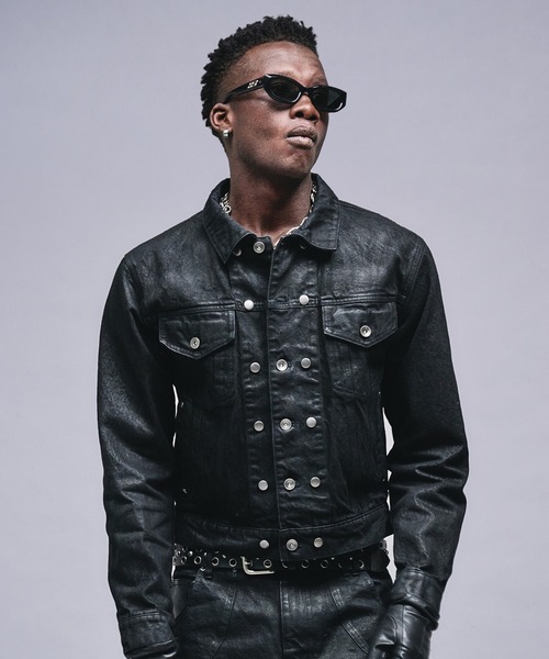 ANDER HUNK デニムジャケット gジャン 14oz Wax Coated Denim Jacket
