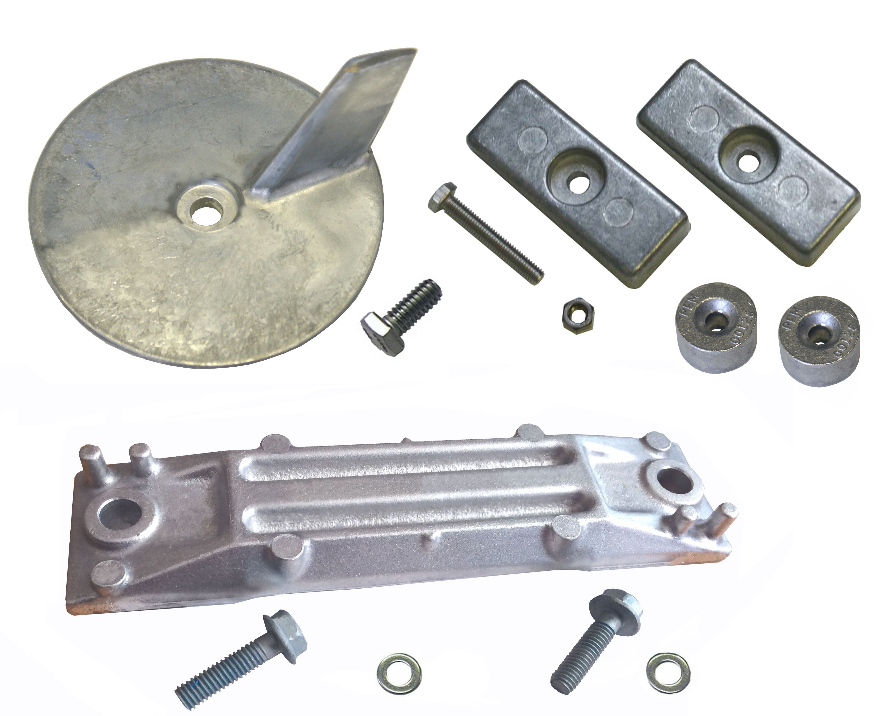 Zinc Anode Kit For Honda 40-50 HP Replaces 8m6008008, 06411-ZV5