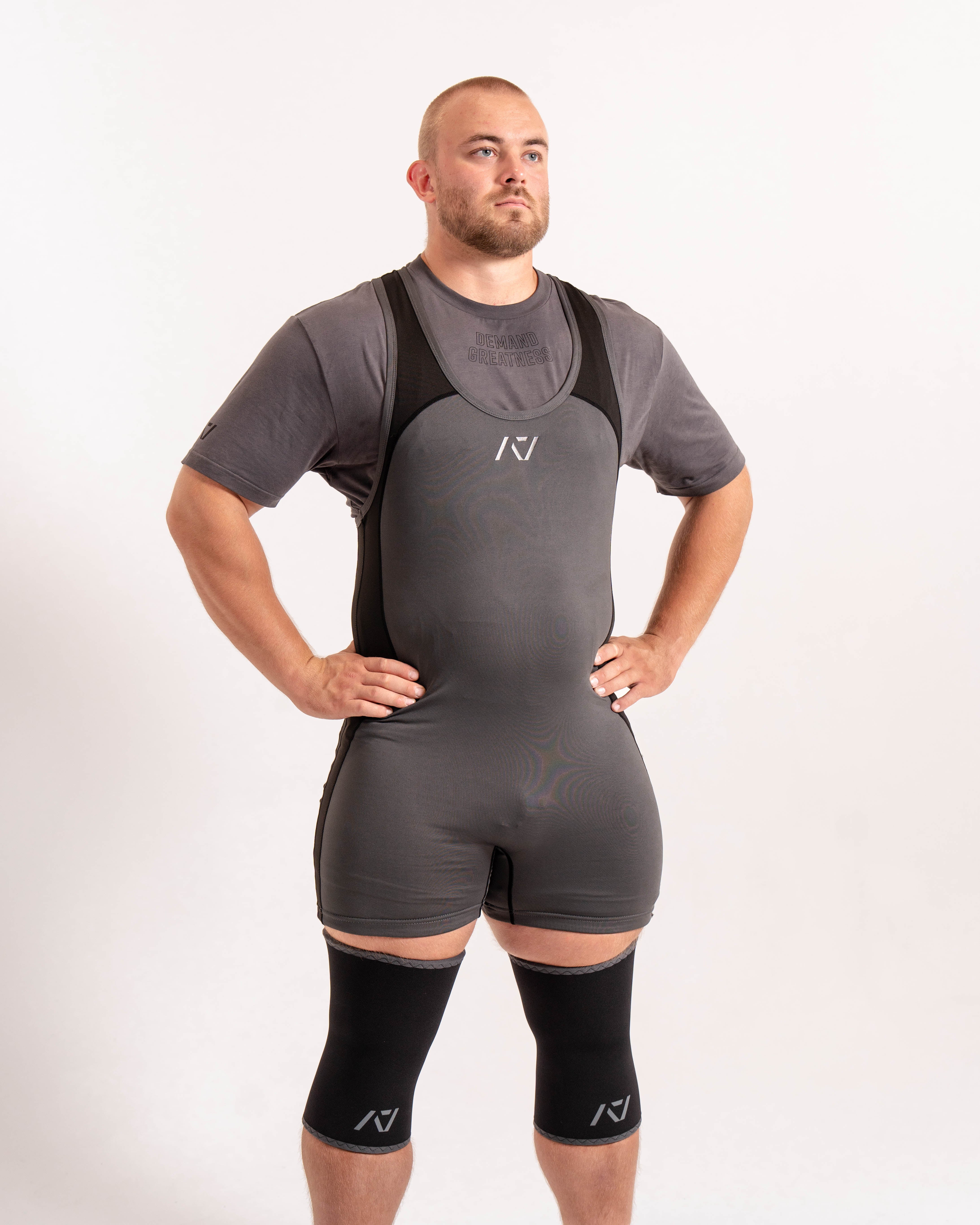 Luno Men's Singlet - Shadow Stone Gray - A7