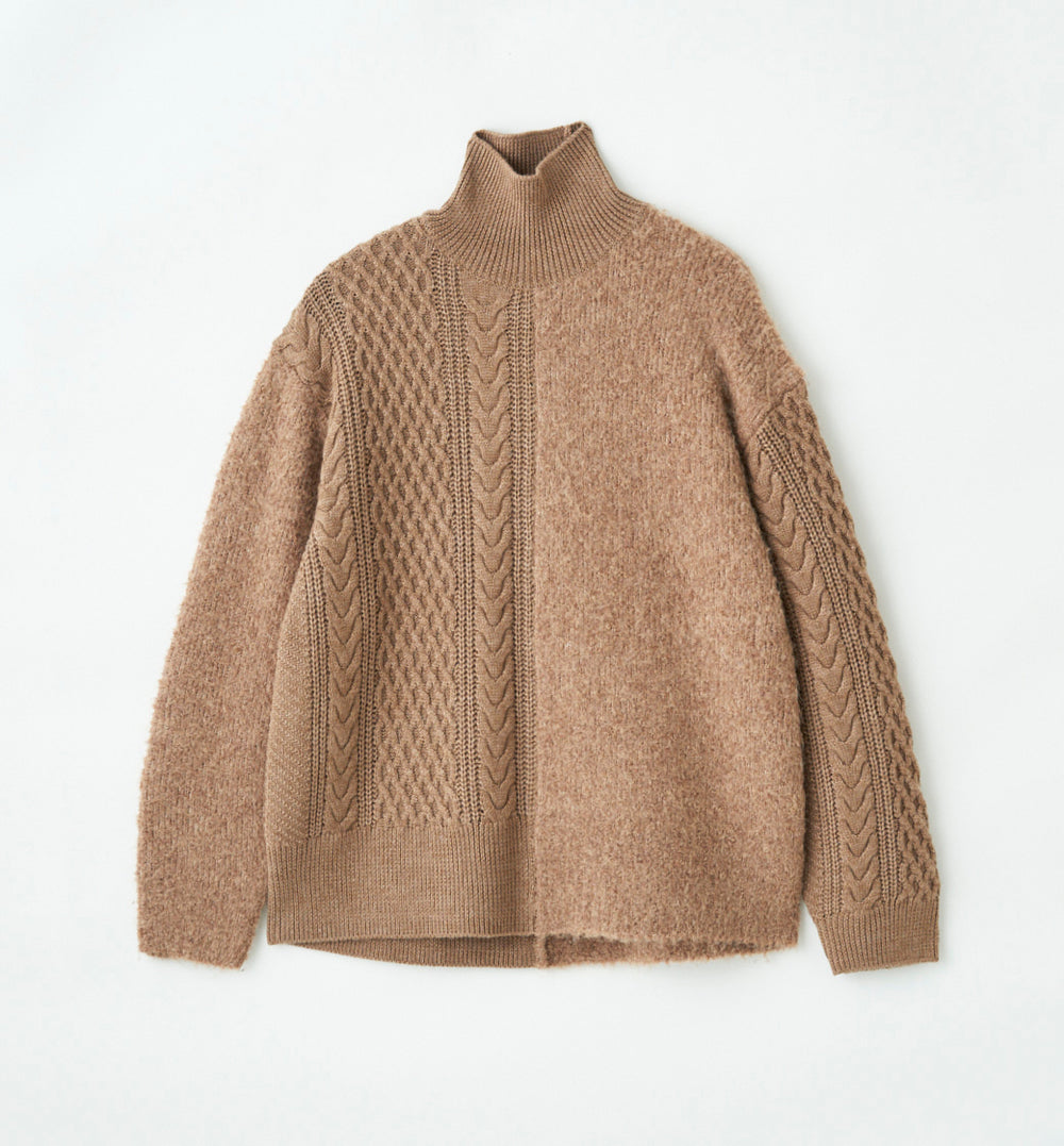 SWITCHING TURTLE NECK KNIT – ABYTS