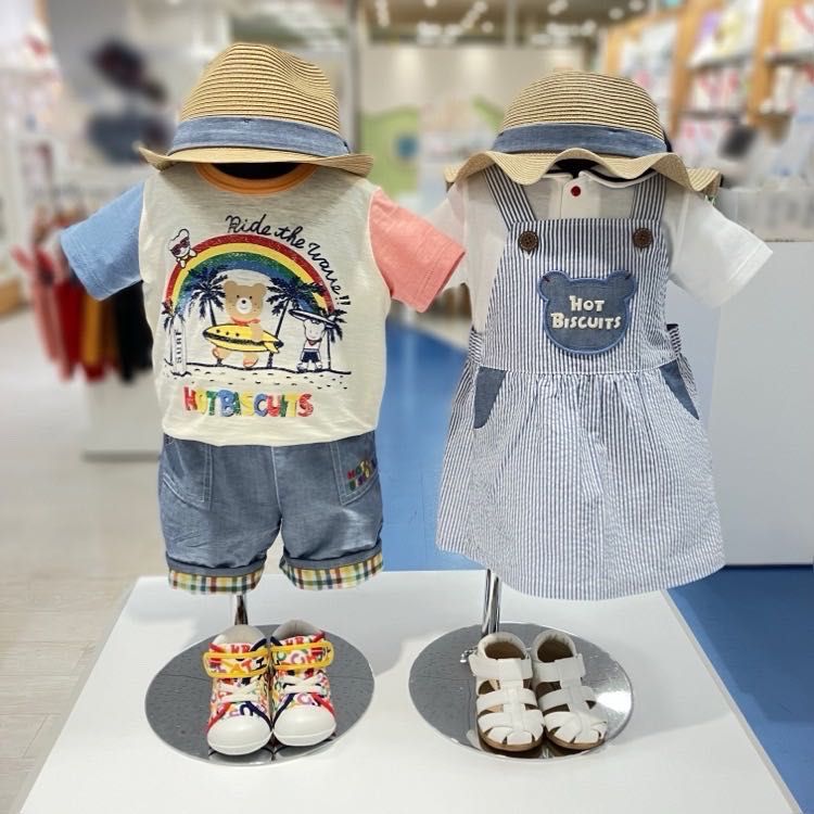 真夏は麦わら帽子が最強です！！｜ミキハウスミキハウス 草津近鉄店