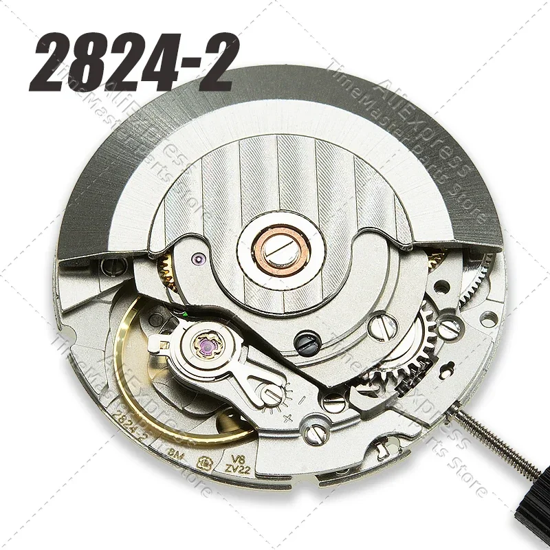 スイスETA2824-2ムーブメント,時計アクセサリー,中国製2824の交換,新品