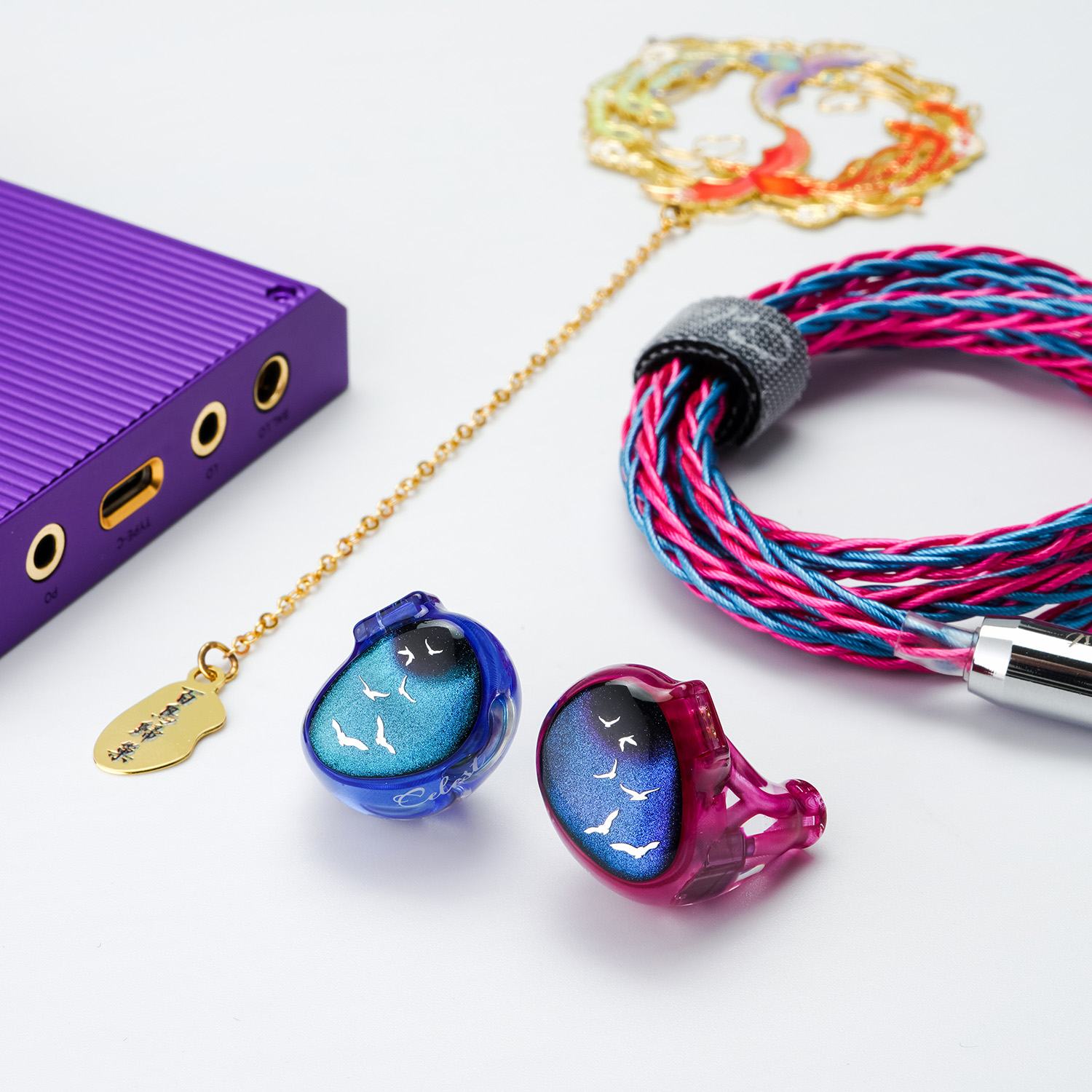 Kinera Celest Phoenixcall 1DD+2BA+2 Micro Planar Drivers in-Ear