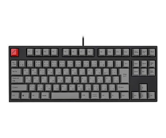 67-7441-33 メカニカル テンキーレスキーボード 日本語JIS配列 黒