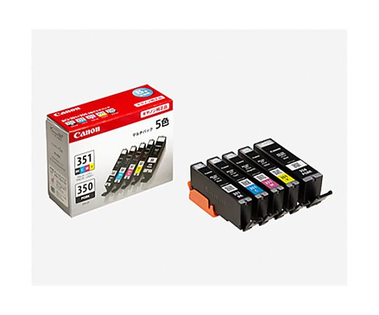 78-0549-95 [ｷｬﾉﾝ] ｲﾝｸｶｰﾄﾘｯｼﾞ(5色ｾｯﾄ/BCI-351+350/5MP EA759X-420