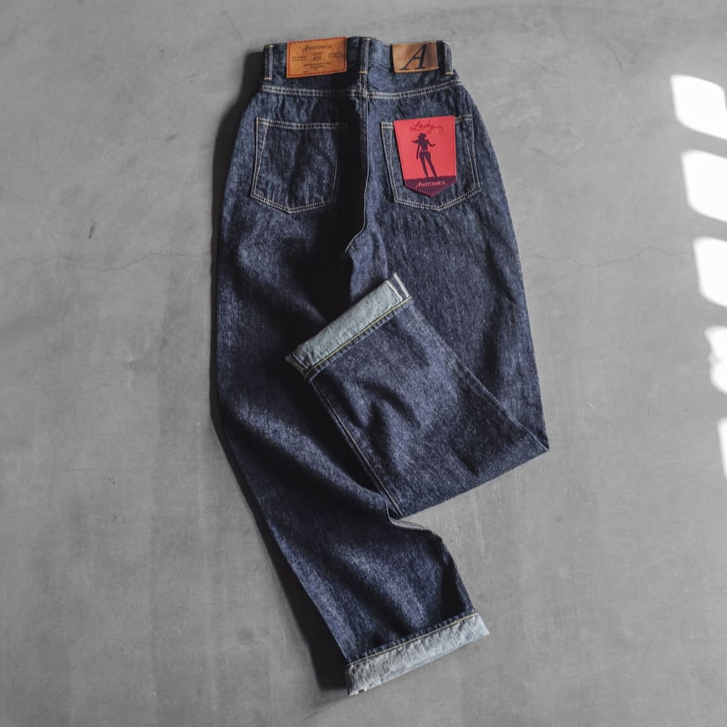 618 MARILYN ONE - NON WASH - INDIGO – ANATOMICA KYOTO アナトミカ京都