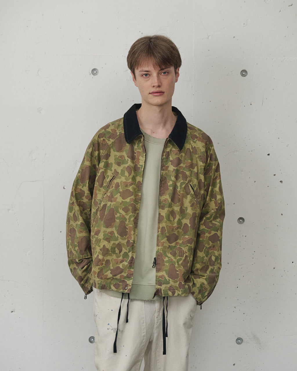 CAMO ZIPUP JACKET(DUCK HUNTER CAMO) – ANCELLM