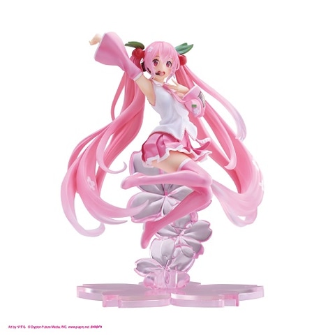 華やかな桜ミクフィギュアが当たる！ タイトー、「タイトーくじ本舗 桜
