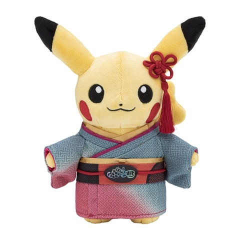 ポケモン」ピカチュウが着物姿でぬいぐるみに。ポケセンオンラインにて