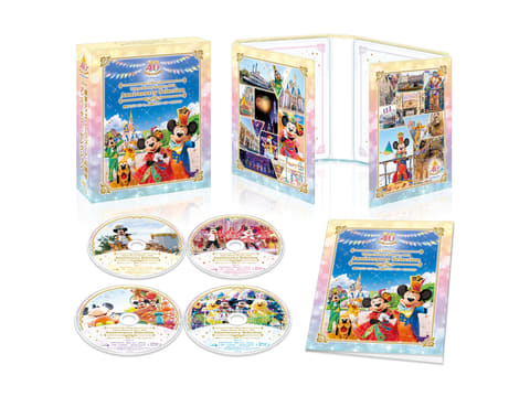 東京ディズニーリゾート 40周年 アニバーサリー・セレクション」4枚組