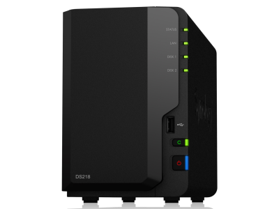 Synology「DS218」発売、CPU・メモリを強化、4Kハードウェアエンコード
