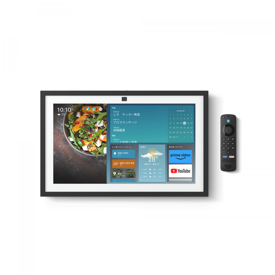 アマゾン、Fire TV機能搭載の「Echo Show 15（第2世代）」発売