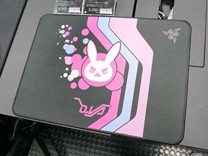 Overwatchの人気キャラ「D.Va」をモチーフにしたマウスパッドが発売