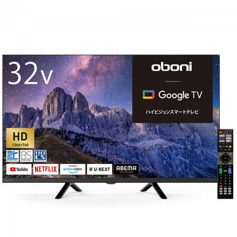 ゲオ、21998円の32型スマートテレビ - AV Watch