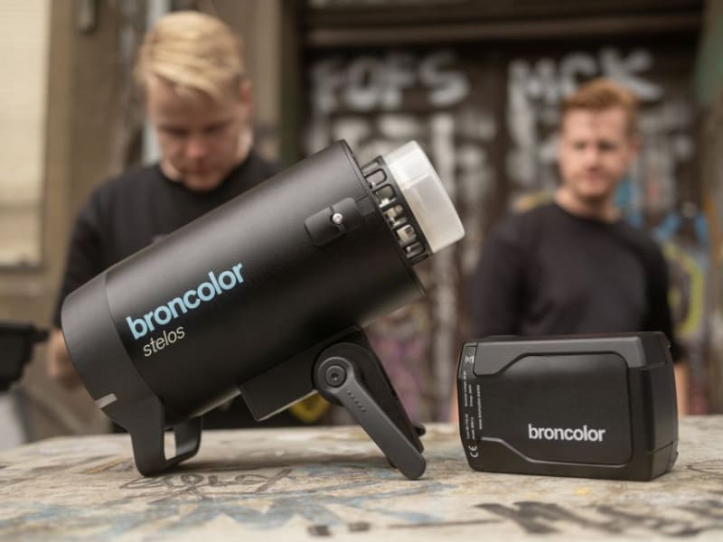色温度を変えられるモノブロックストロボ「broncolor Stelos 800L