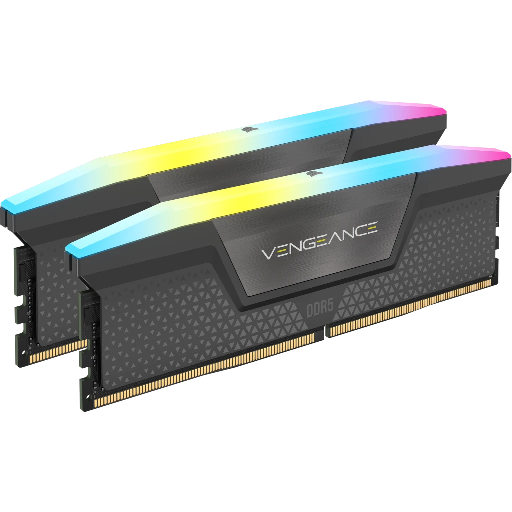 VENGEANCE® RGB 32GB (2x16GB) DDR5 DRAM 6000MT/s CL36 AMD EXPO