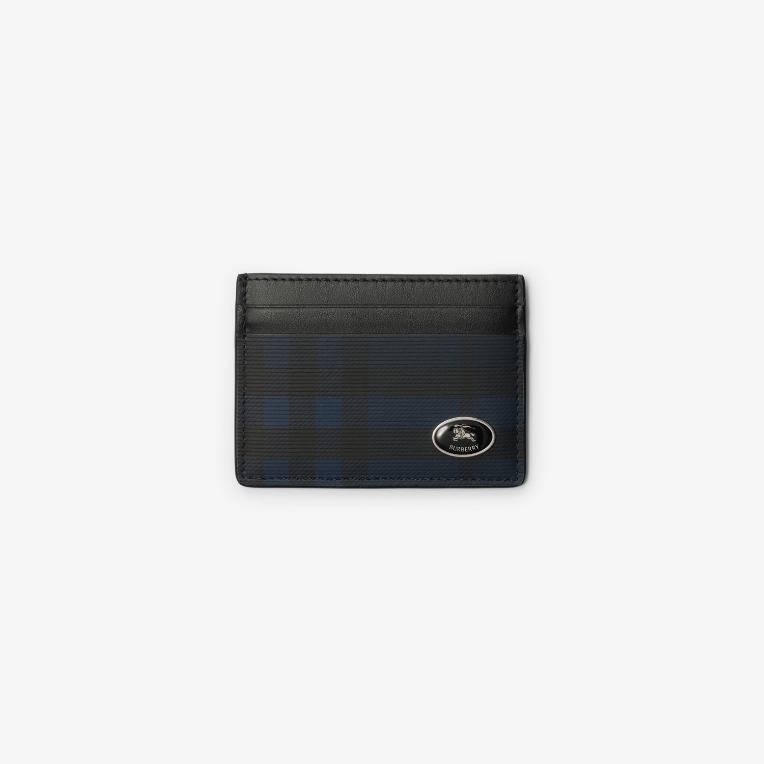 Check Card Case​ in Navy - Men | Burberry® Official
