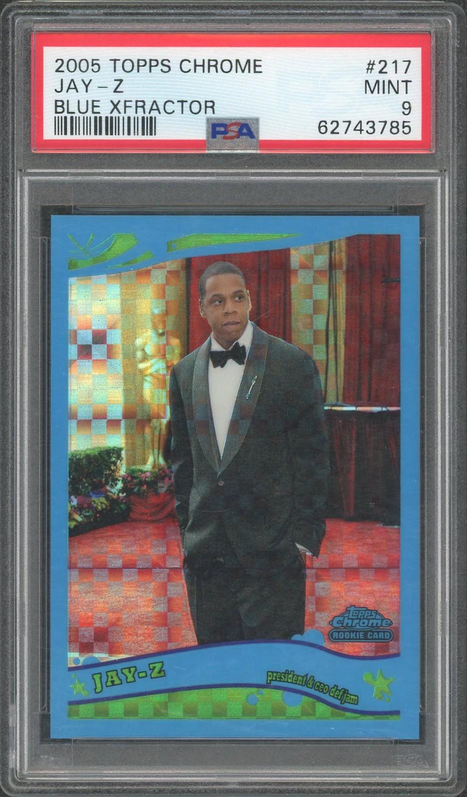 2005 Topps Chrome Jay Z カード RC Black 399 2005 Topps Chrome Jay