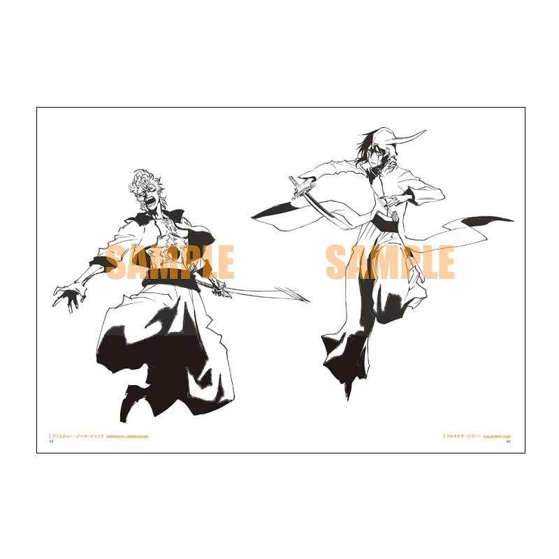 BLEACH EX. 公式図録 THE BLACK BROCHURE 原画展 図録 カタログ