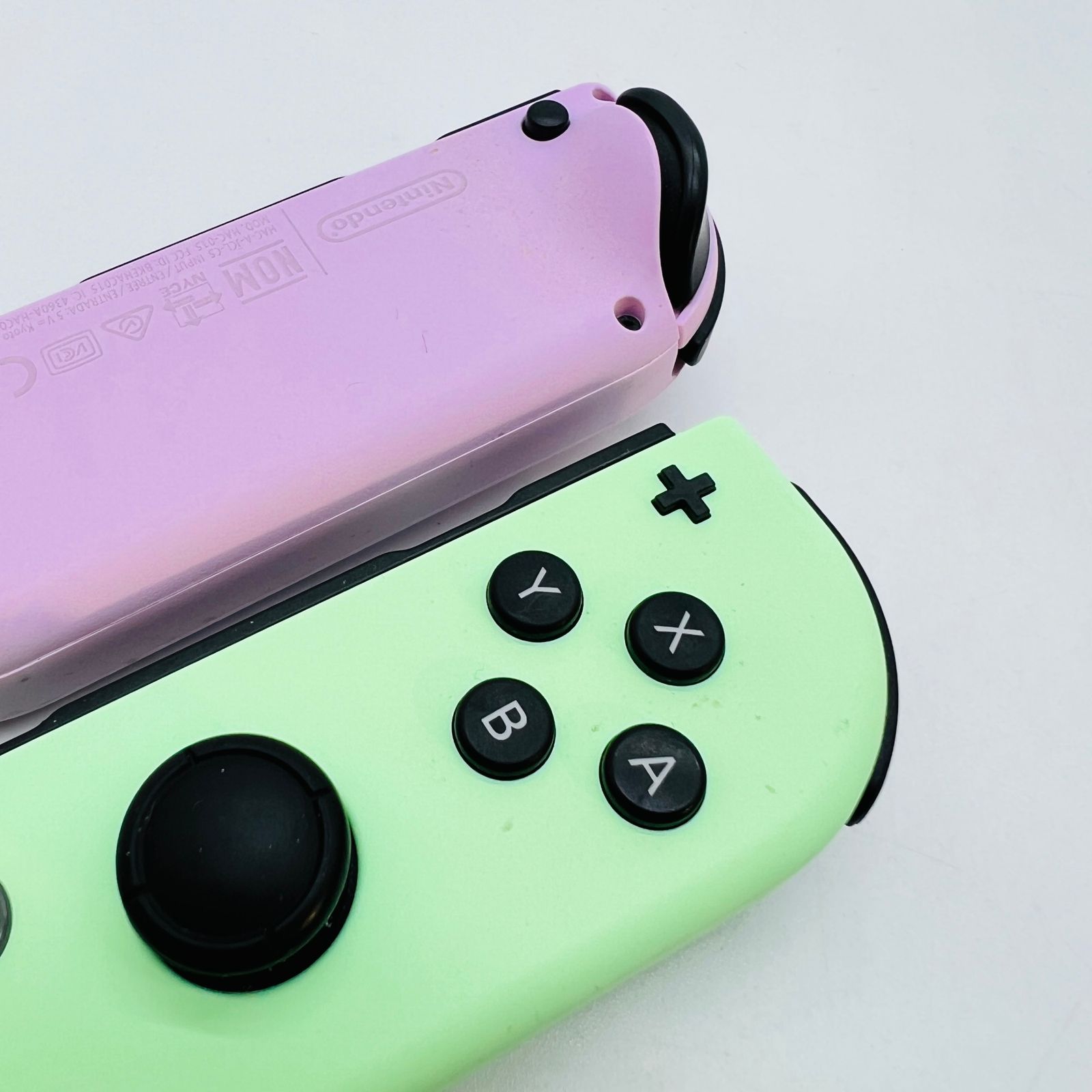 付属品完備 Nintendo Switch 有機EL 本体 紫・緑ジョイコン Nintendo