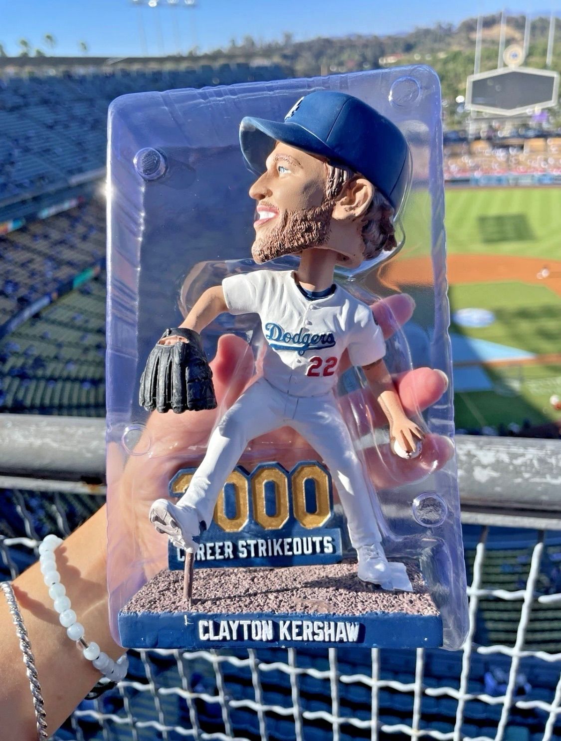 CLAYTON KERSHAW カーショウ ボブルヘッドとJoe Davis アウトレット