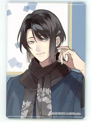 中古】バッジ・ピンズ 松井江 「刀剣乱舞-ONLINE- スクエア缶バッジ