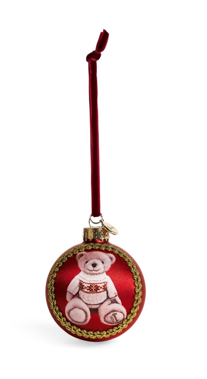Harrods ハロッズ クリスマスオーナメント 2024クリスマスベアー ノア