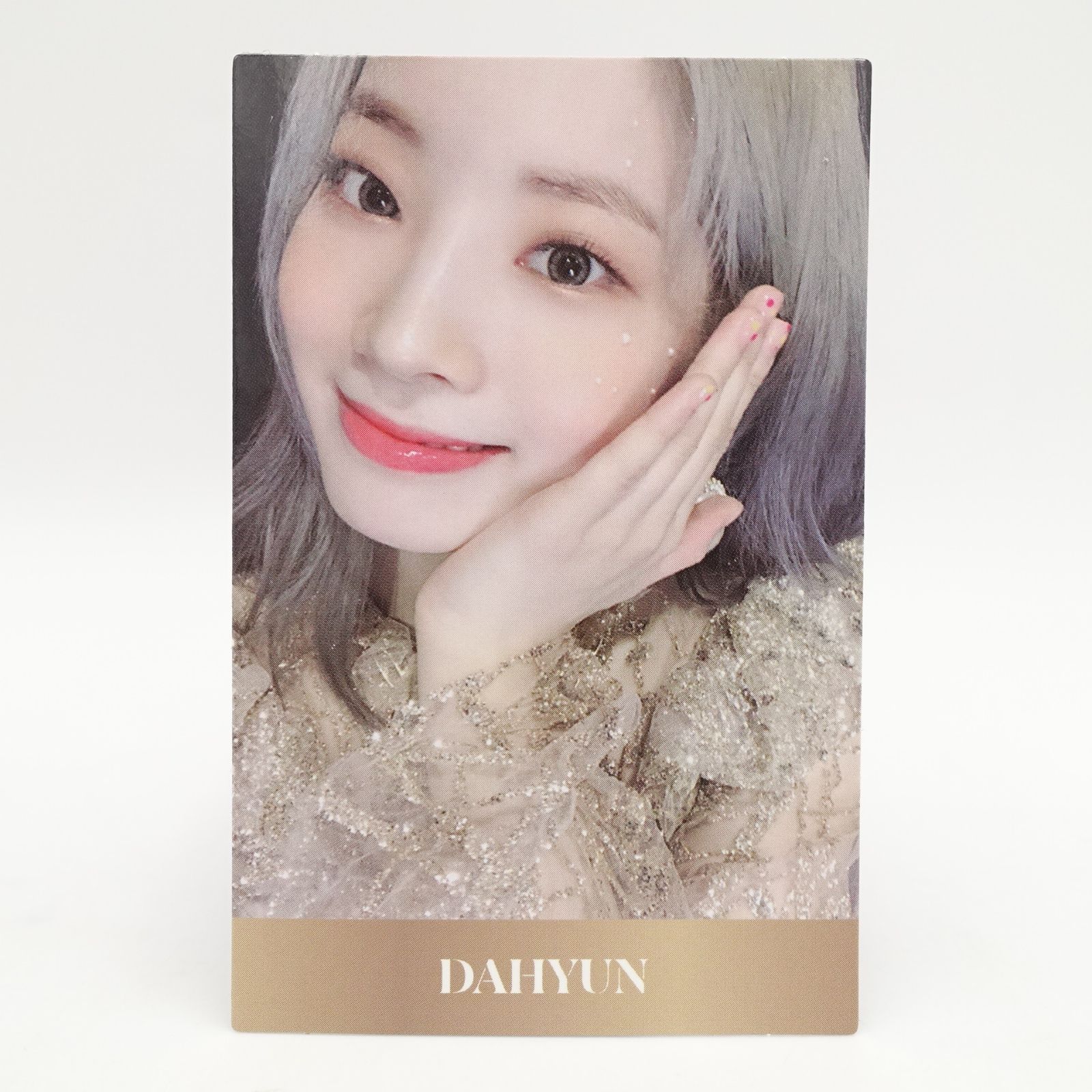 twice ダヒョン チェキ fanfare ペイント twice ダヒョン チェキ