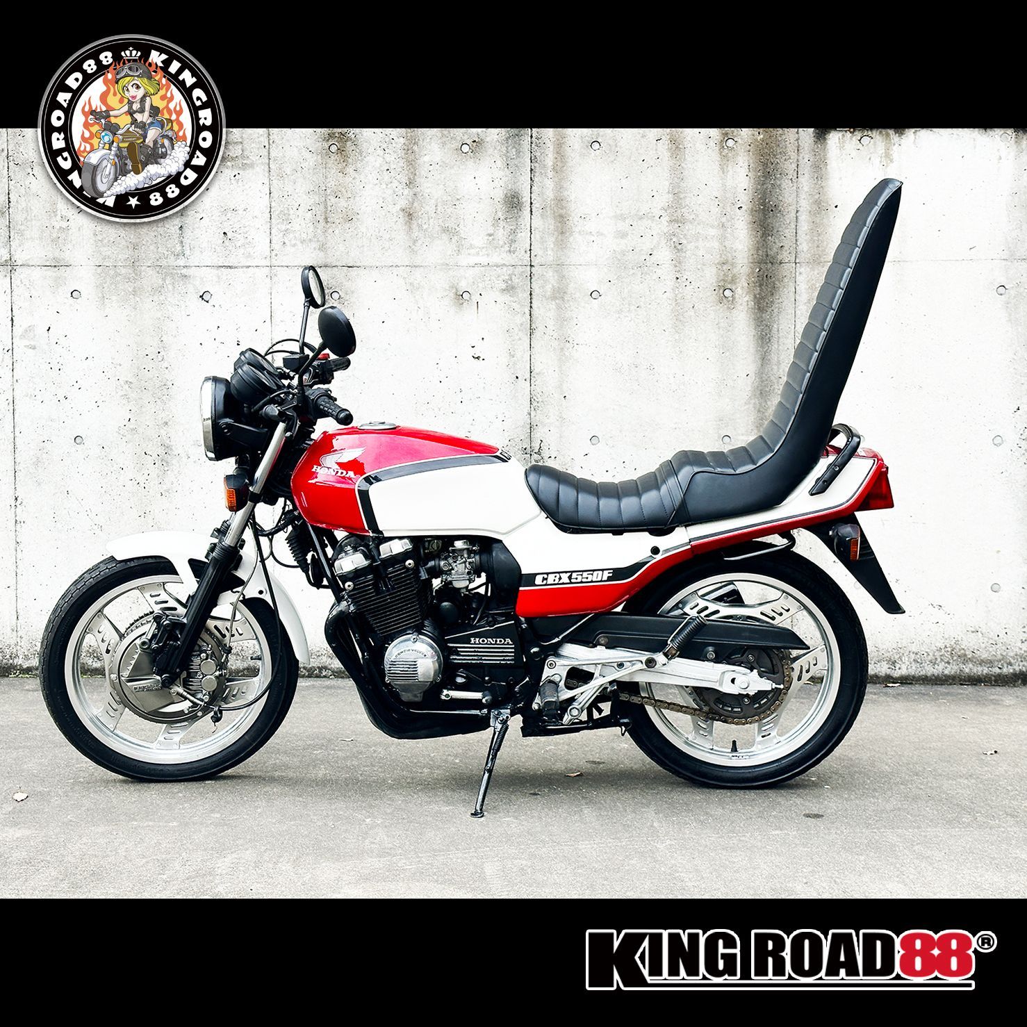 CBR400F用 三段シート 大川製 60センチ cbr400fオオカワ三段シート