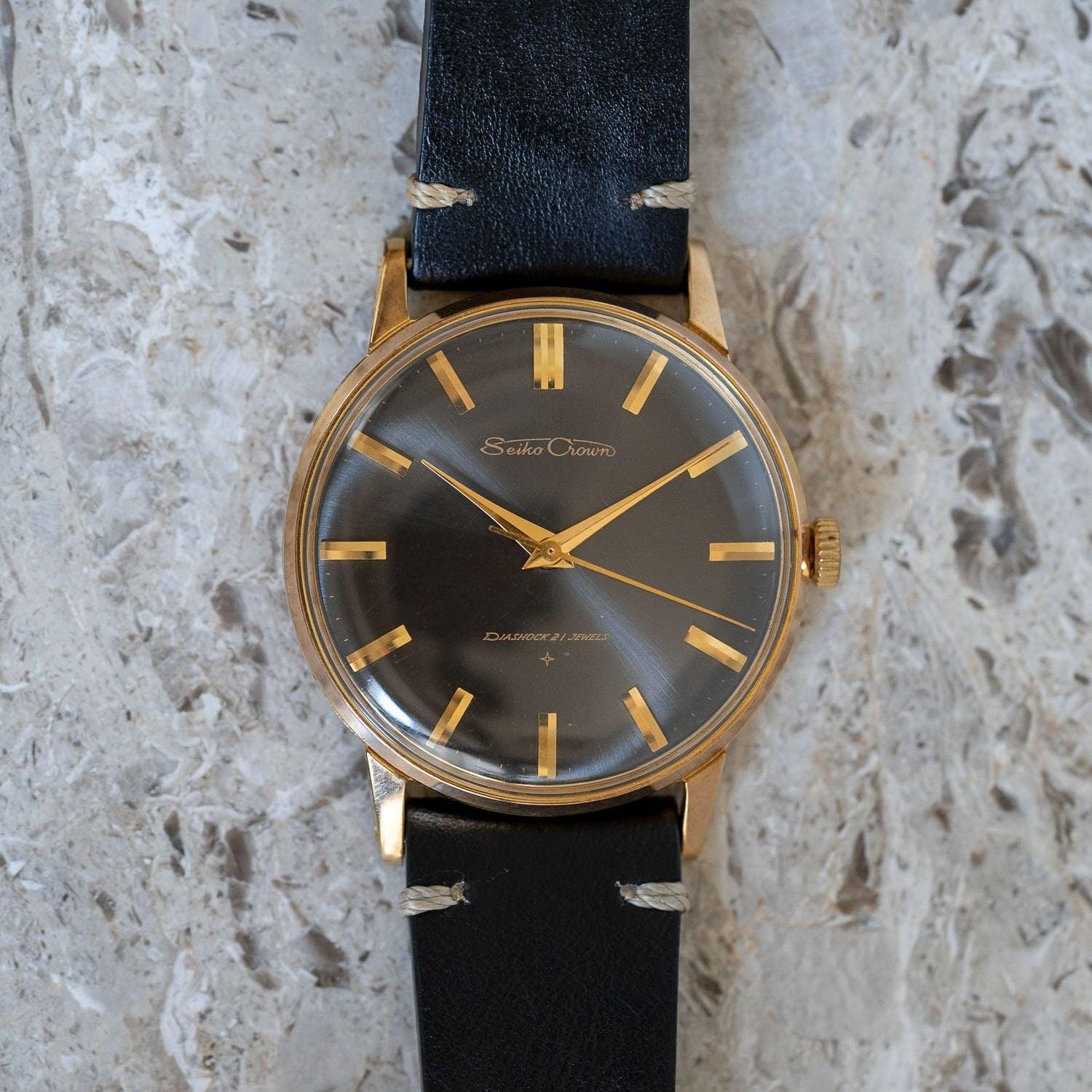 セイコー クラウン 1964年製 ブラックダイアル / SEIKO Crown 572990