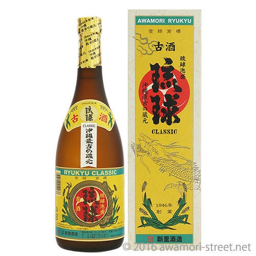 古酒 琉球クラシック 25度,720ml / 新里酒造 / 泡盛ストリート.net
