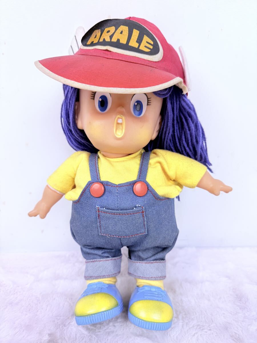 Dr スランプ アラレちゃん ソフビ フィギュア ポピー 当時物 箱付き 美