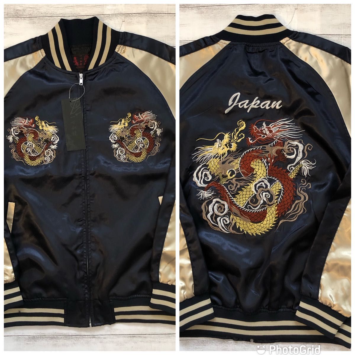 極美品】ディズニー ムーラン ムーシュー スカジャン スーベニア