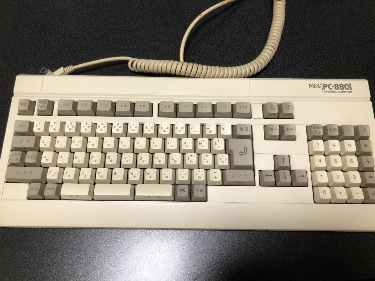 Yahoo!オークション - NEC PC-8801 TYPE A alps青軸 メカニカルキーボ