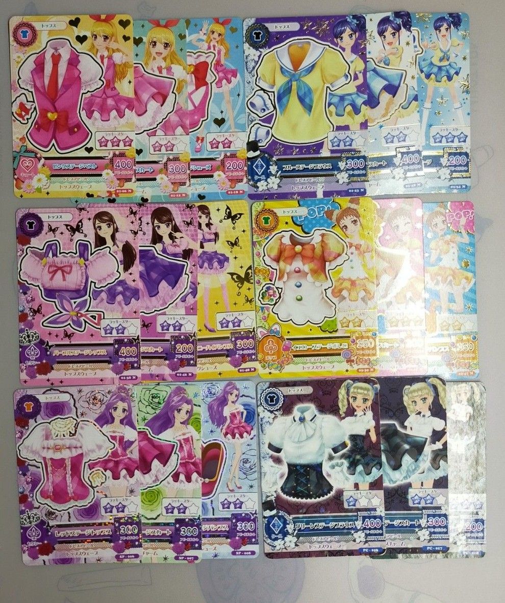 アイカツカード ステージコーデ 18枚セット｜Yahoo!フリマ（旧PayPay