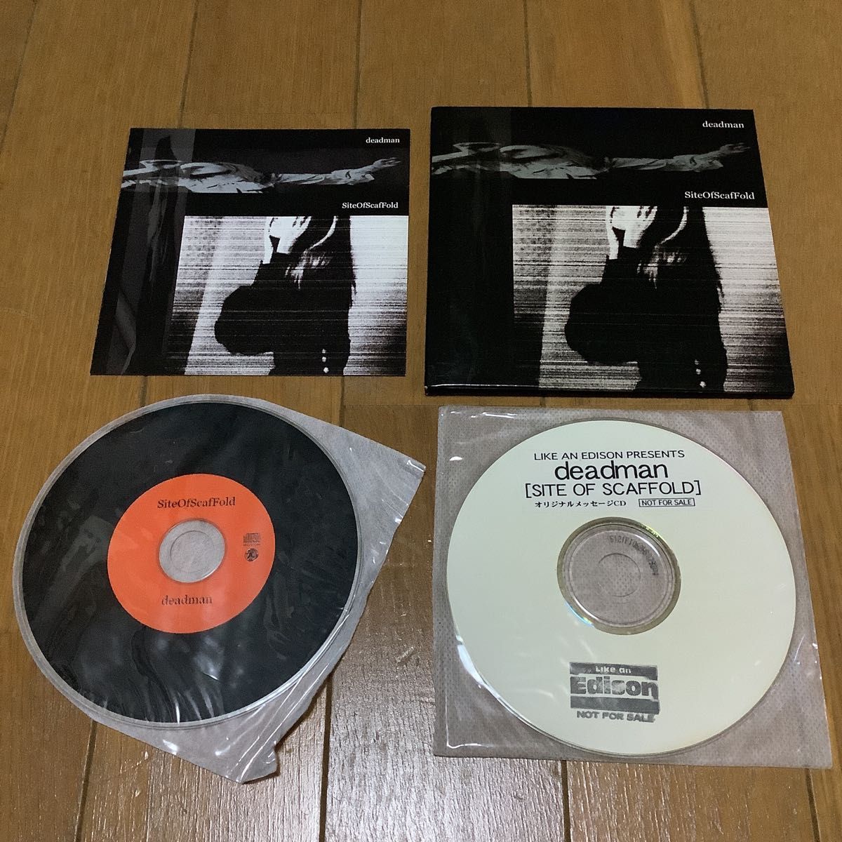 deadman デッドマン siteOfScafFold オリジナルメッセージCD付(非売品
