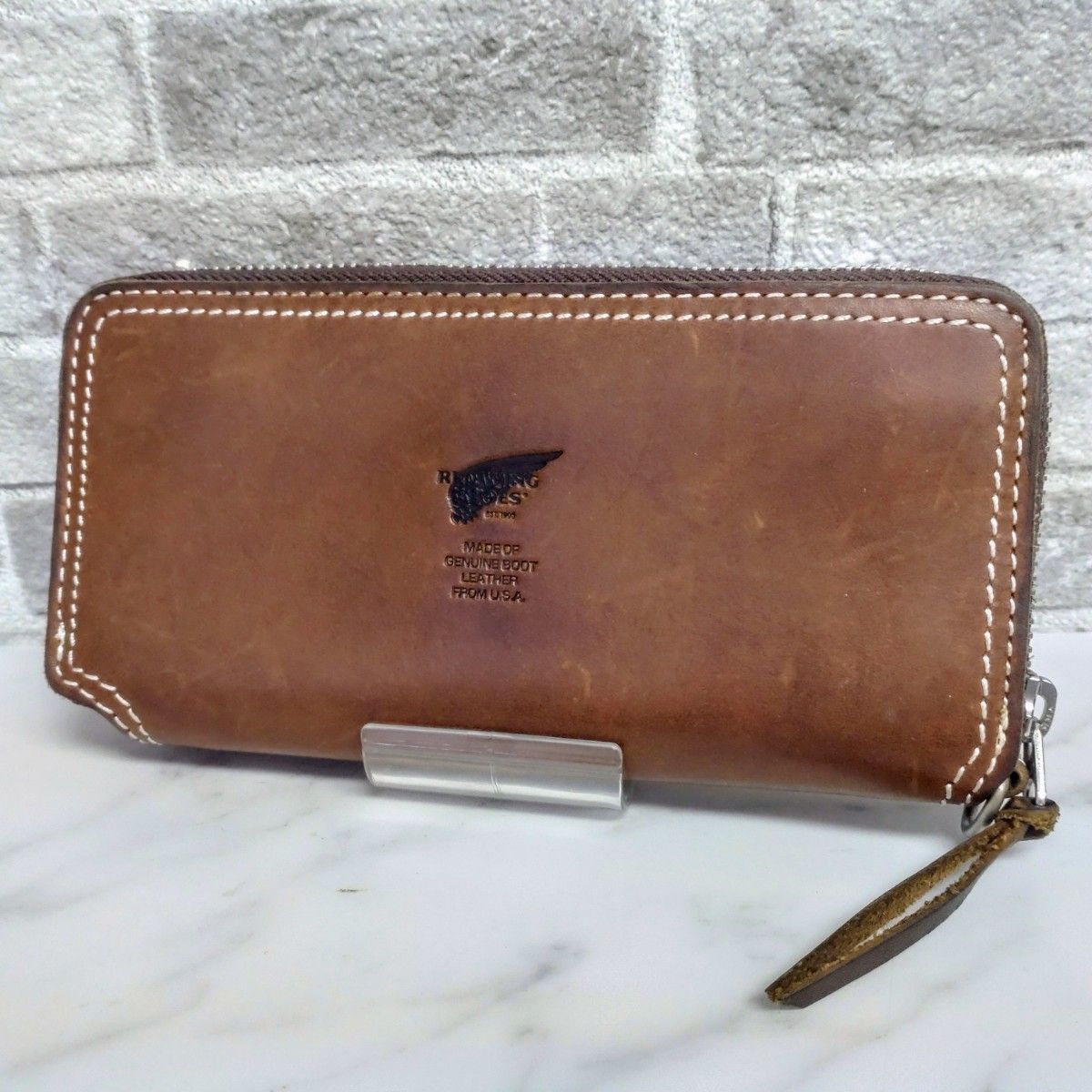 RED WING 】レッドウィング／ラウンドファスナー長財布 希少品｜Yahoo