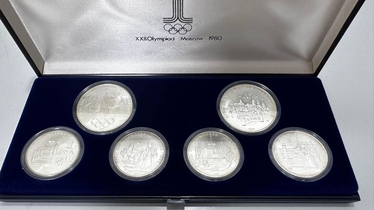 1980年 モスクワオリンピック 記念銀貨｜Yahoo!フリマ（旧PayPayフリマ）