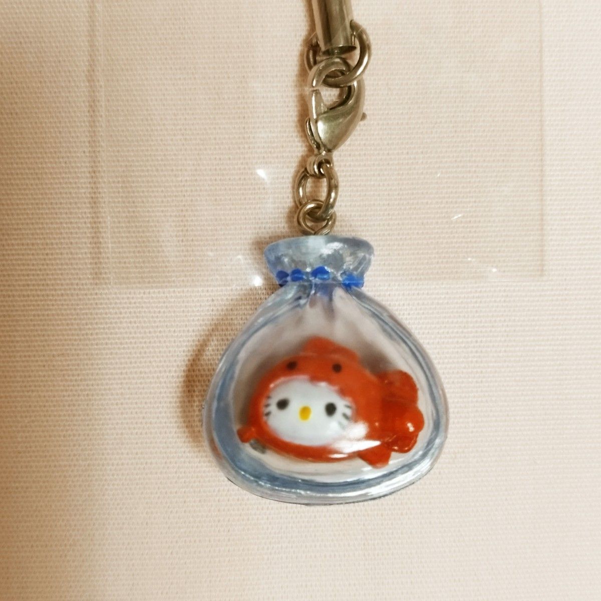未使用品】ハローキティ 縁日シリーズ 金魚 金魚すくい 夏祭り 屋台