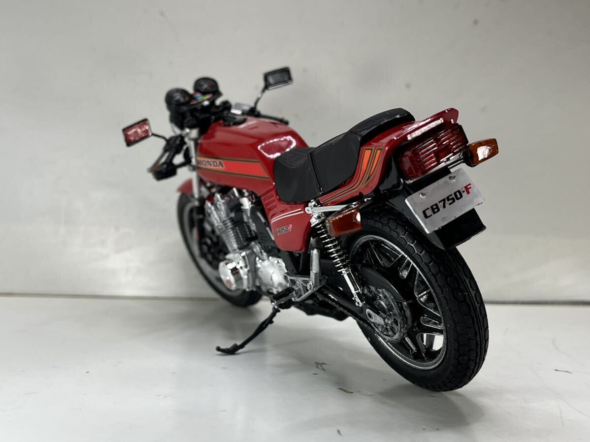 タミヤ1/12プラモデル CB750F 「巨摩郡仕様カスタム」 塗装