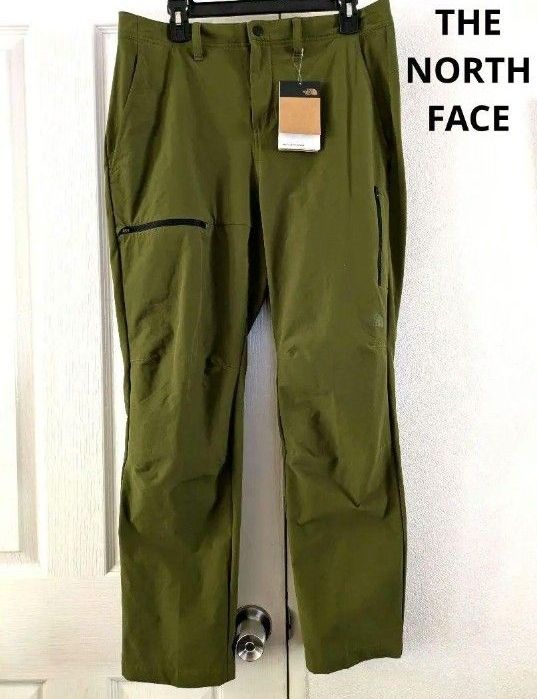 新品未使用 タグ付きTHE NORTH FACE オリーブグリーンパンツ L相当
