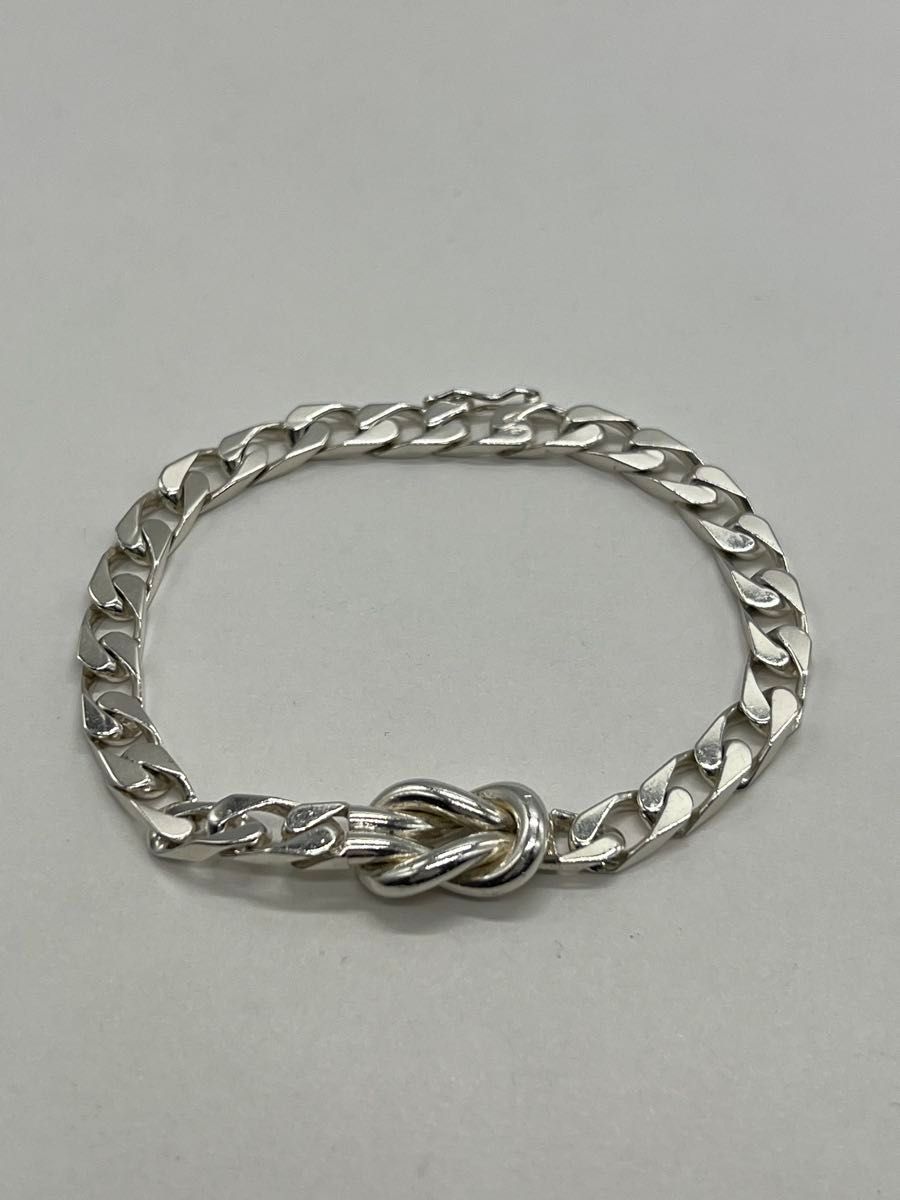 ティファニー TIFFANY センターノット チェーン ブレスレット 70年代