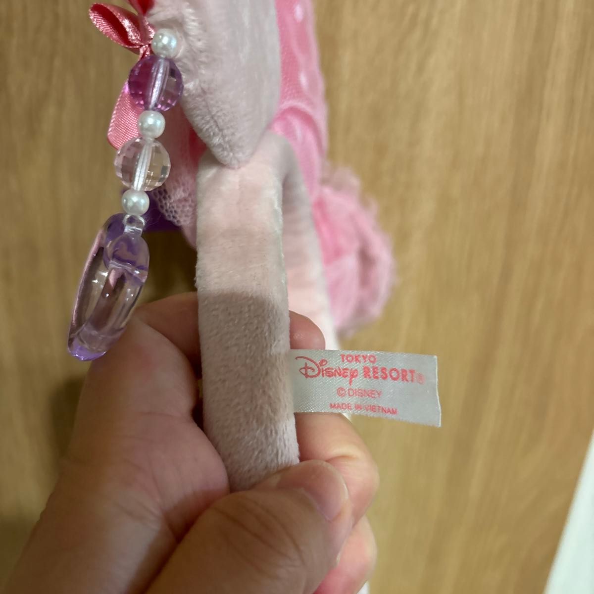 カチューシャ ミニー フリル レース ピンク リボン イヤリング