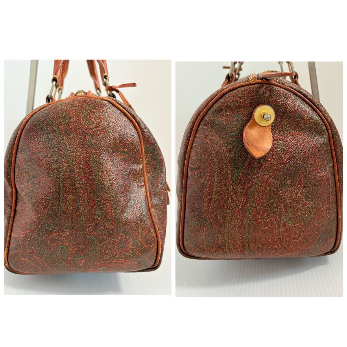 ミニバッグ付】エトロ ボストンバッグ ショルダーバッグ 2way