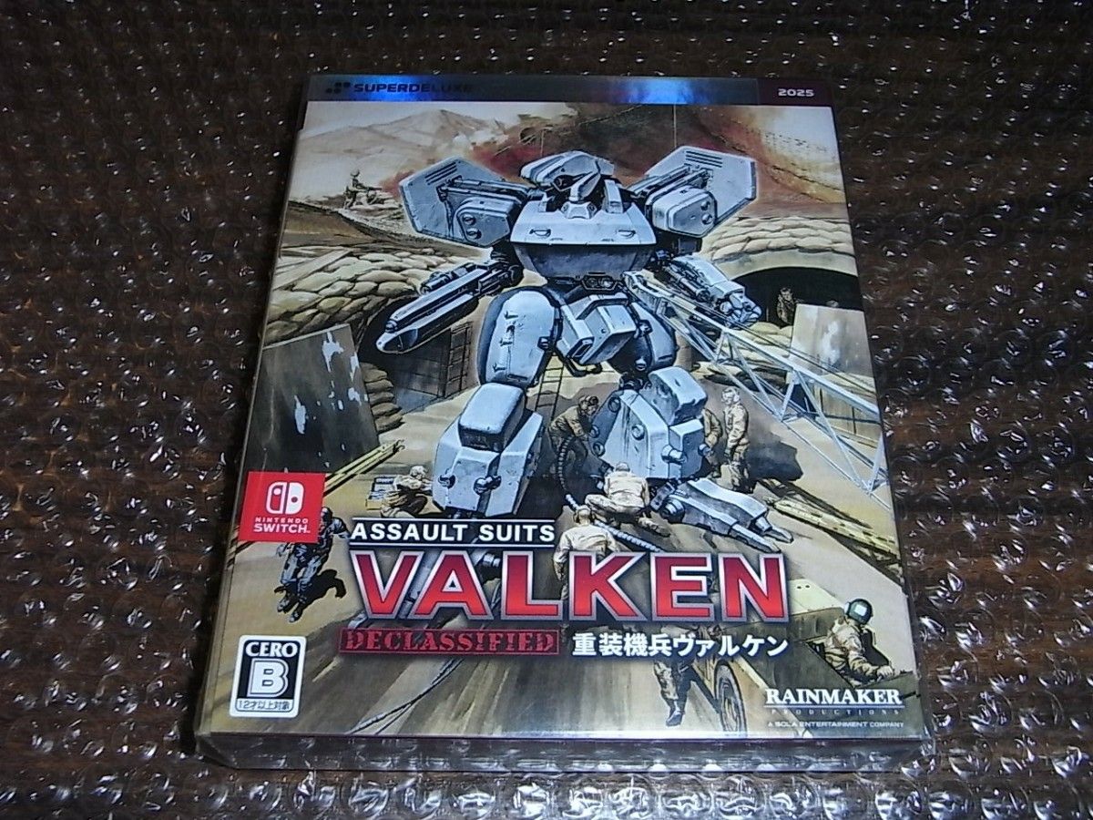 新品 Nintendo Switch 重装機兵ヴァルケン DECLASSIFIED DELUXE